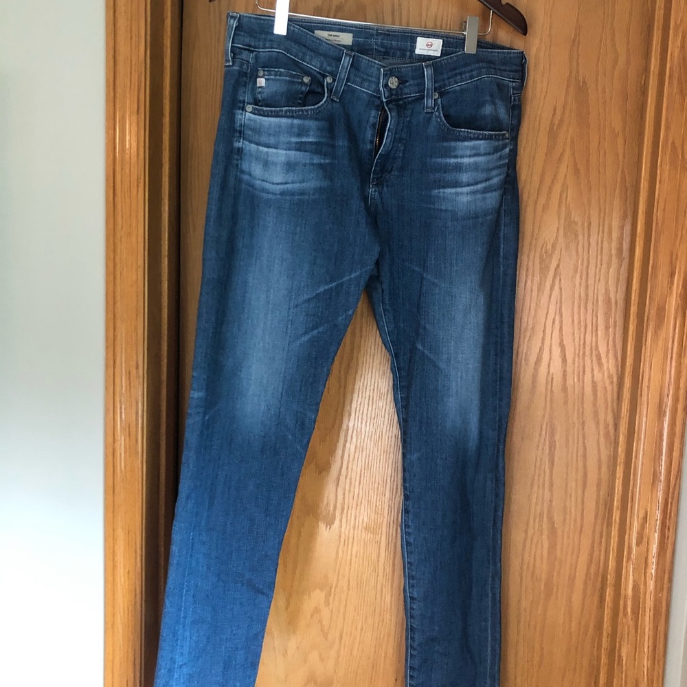 AG Adriano Goldschmied Blue Skinny Jeans
